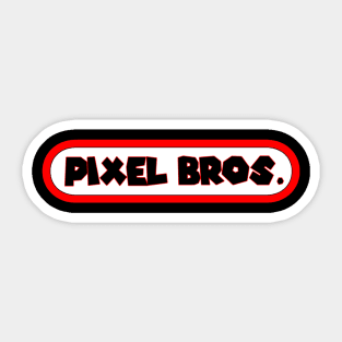 Pixel Bros Logo Sticker